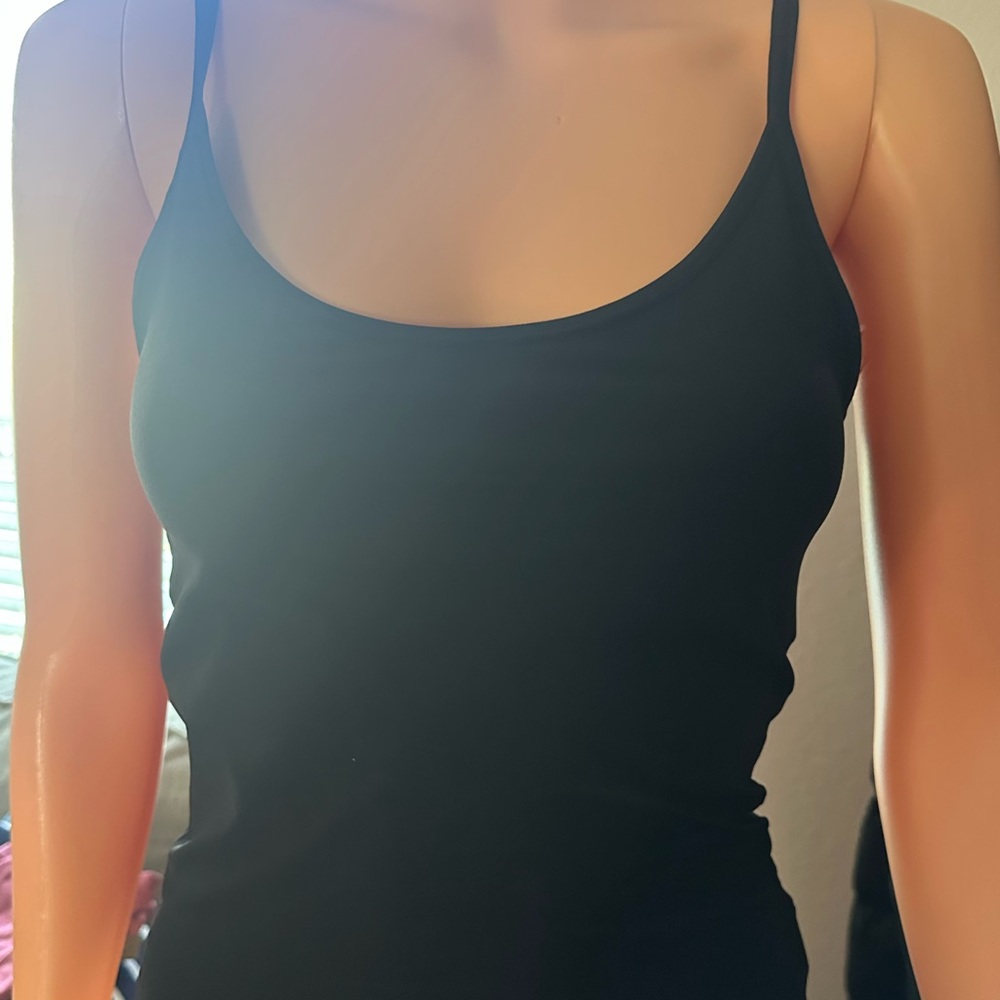 CELINE black tank top